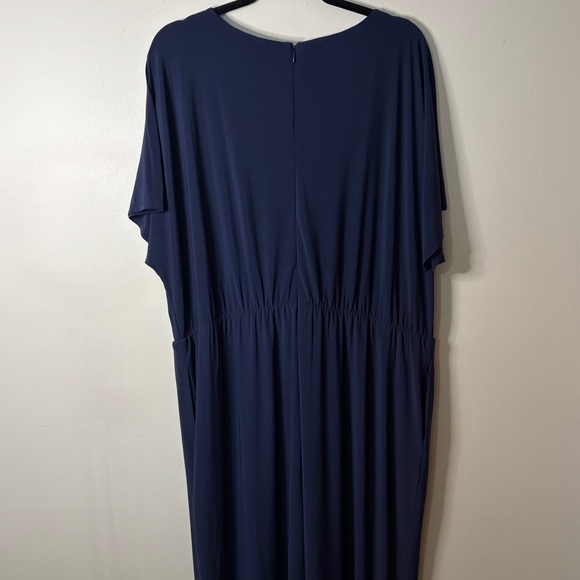 NEW Cato Dark Blue Jumpsuit with Lace Detail - Picture 6 of 6
